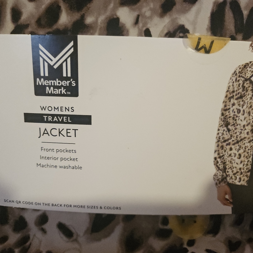 Member's Mark Leopard Print Jacket NWT - image 3